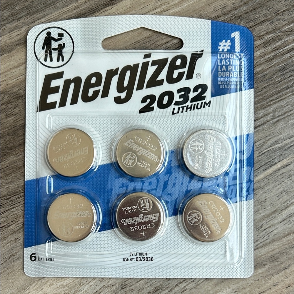 NWT Energizer 2032 Lithium Batteries